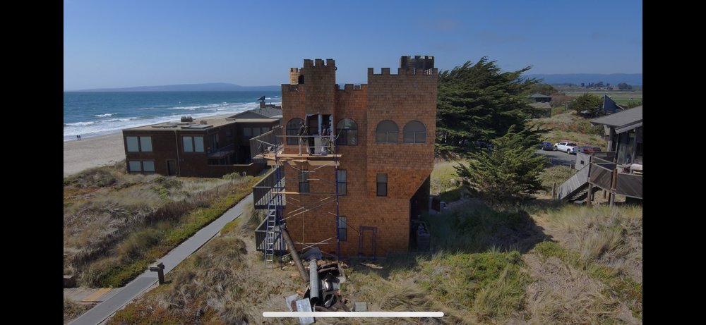Slide of Neighbor's Roofing