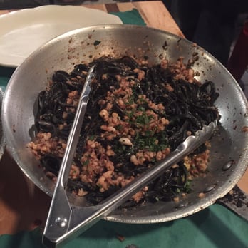 The Daily Catch - Squid ink pasta ($24) - Italian Near Me - Boston, Massachusetts The Daily Catch - Squid ink pasta ($24) - Italian Near Me - Boston, Massachusetts
