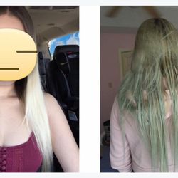 Apparently when someone asks for their hair to be all blonde, the hairdressers think that means green. Horrible service. Terrible attitudes.