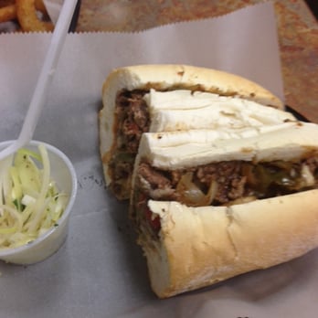 Blue Cactus Grill - Traditional cheesesteak with cactus slaw that comes with it - Cheesesteaks Near Me - Norwalk, Connecticut Blue Cactus Grill - Traditional cheesesteak with cactus slaw that comes with it - Cheesesteaks Near Me - Norwalk, Connecticut