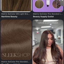 The color he said my hair would be and we reviewed it and I loved the example pics. The color he said my hair would be and we reviewed it and I loved the example pics.