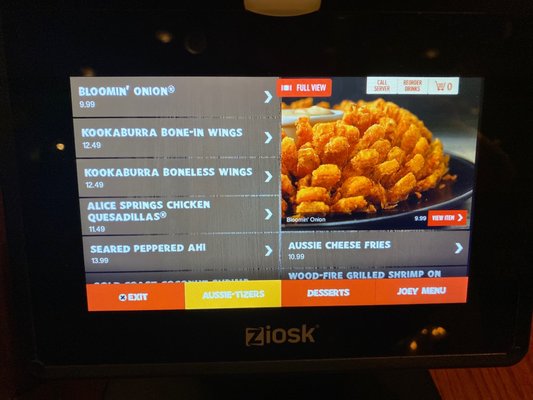 Menu photo 3 Outback Steakhouse Las Vegas, NV