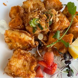 Milu's Fresh Rolls & Subs - Deep fried tofu