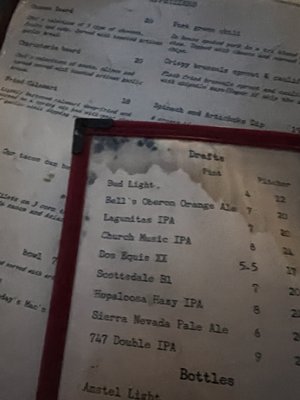 Menu photo 5 Pier 54 Tempe, AZ