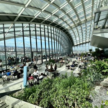 Darwin Brasserie - The Sky Garden is cool -- but the view outside the garden is amazing. - Brasseries Near Me - London, XGL
