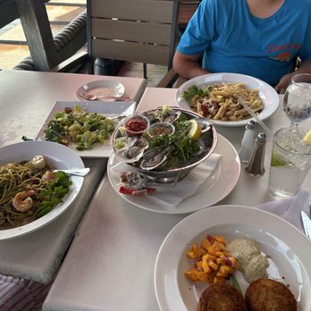 The Warehouse Restaurant - Half Caesar; chicken Penne; Marina Pasta; half-dozen Oysters On The Half Shell - Seafood Near Me - Marina del Rey, California The Warehouse Restaurant - Half Caesar; chicken Penne; Marina Pasta; half-dozen Oysters On The Half Shell - Seafood Near Me - Marina del Rey, California