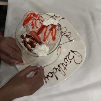 Fogao Gaucho - Birthday dessert - Brazilian Near Me - Bloomington, Minnesota