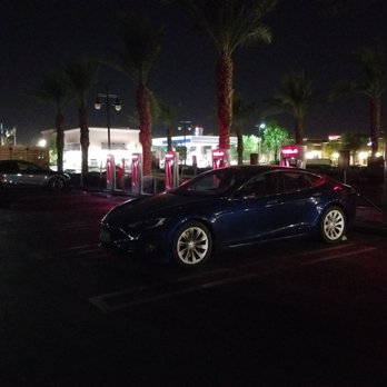 Tesla Supercharger - 10 supercharger stalls available for hungry Teslas at this location. Yay! - EV Charging Stations Near Me - Indio, California Tesla Supercharger - 10 supercharger stalls available for hungry Teslas at this location. Yay! - EV Charging Stations Near Me - Indio, California