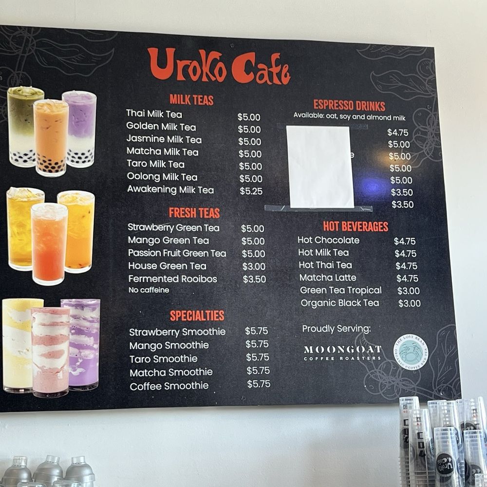 Uroko Poke - Smoothie and boba - Japanese Near Me - Costa Mesa, California