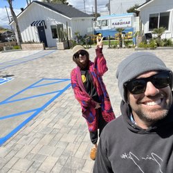 The Pacific Motel - My bride and I at the Pacific