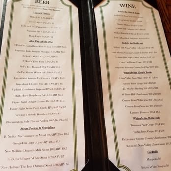 Fiddlehead Restaurant - Beer and wine list, plentiful! - New American Near Me - Michigan City, Indiana Fiddlehead Restaurant - Beer and wine list, plentiful! - New American Near Me - Michigan City, Indiana