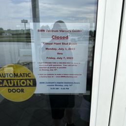 The lame sign telling would be tourists the visitor center is closed along with the plant shut down. Nothing on the website explained this. The lame sign telling would be tourists the visitor center is closed along with the plant shut down. Nothing on the website explained this.