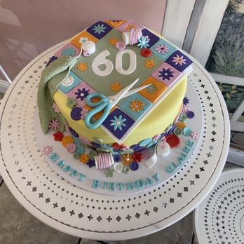 Le Gateau Elegant - A stunning custom cake for my quilter wife by the masters at Le Gateau Elegant. This one is 12" and fed over 25. - Bakeries Near Me - Walnut Creek, California Le Gateau Elegant - A stunning custom cake for my quilter wife by the masters at Le Gateau Elegant. This one is 12" and fed over 25. - Bakeries Near Me - Walnut Creek, California