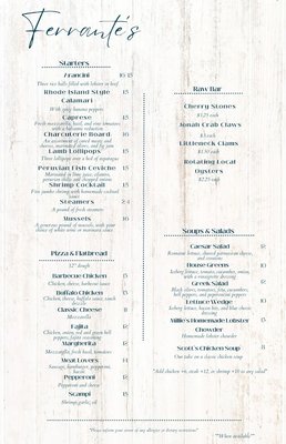 Menu photo 2 Ferrante's Winthrop, MA