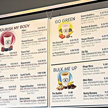 Emerald City Smoothie - Menu - Lots of options - Juice Bars & Smoothies Near Me - Kirkland, Washington Emerald City Smoothie - Menu - Lots of options - Juice Bars & Smoothies Near Me - Kirkland, Washington