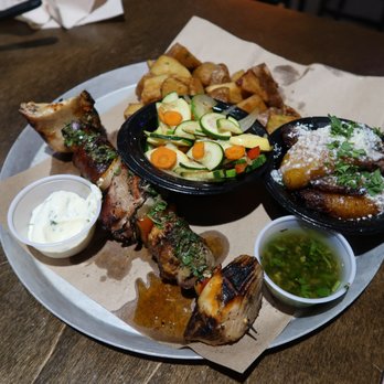 Tres Gauchos - Friend had the skewer. - Argentine Near Me - Nashville, Tennessee Tres Gauchos - Friend had the skewer. - Argentine Near Me - Nashville, Tennessee