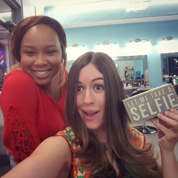 J Lex Salon & Brow Bar - She even had a little Selfie block ready to make an appearance 3 - Hair Salons Near Me - Waltham, Massachusetts J Lex Salon & Brow Bar - She even had a little Selfie block ready to make an appearance 3 - Hair Salons Near Me - Waltham, Massachusetts