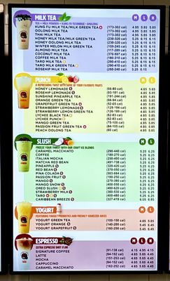 Menu photo 8 Kung Fu Tea West Hartford, CT