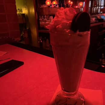 At Random - Cookies and cream boozy milkshake - Cocktail Bars Near Me - Milwaukee, Wisconsin