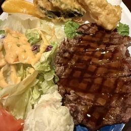 Beef Teriyaki Tempura Combo
