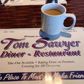 Tom Sawyer Diner - OK but hot Coffee - Diners Near Me - Paramus, New Jersey Tom Sawyer Diner - OK but hot Coffee - Diners Near Me - Paramus, New Jersey