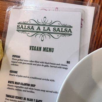 Salsa A La Salsa - Menu - Mexican Near Me - Minneapolis, Minnesota