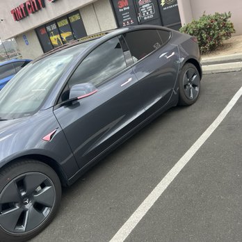 Tint City - Tesla Model 3 - Home Window Tinting Near Me - Loma Linda, California