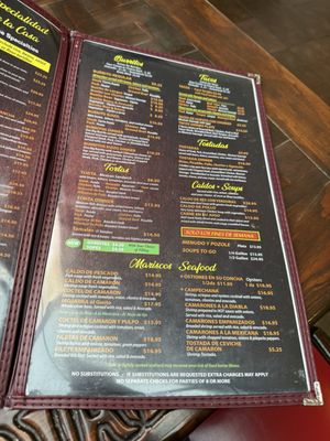 Menu photo 1 El Senorial Kenosha, WI
