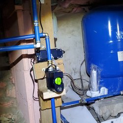Antillean Restoration - Moen Automatic Water Cutoff. Programmed and tied into water leak sensor for client's vacation home.