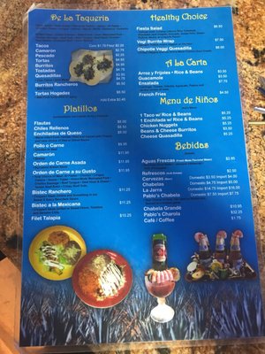 Menu photo 7 Pablo's Tacos & Beer Indio, CA Menu photo 7 Pablo's Tacos & Beer Indio, CA