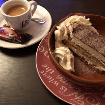 Pizzeria Orvieto - Tiramisu and espresso - Italian Near Me - Amsterdam, New Hampshire