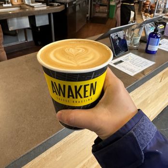 Awaken Cafe & Roasting - Cafe Latte - Coffee & Tea Near Me - Oakland, California Awaken Cafe & Roasting - Cafe Latte - Coffee & Tea Near Me - Oakland, California