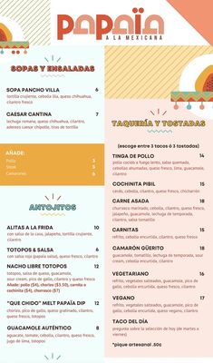 Menu photo 2 Papaïa a la Mexicana Gurabo, PR Menu photo 2 Papaïa a la Mexicana Gurabo, PR
