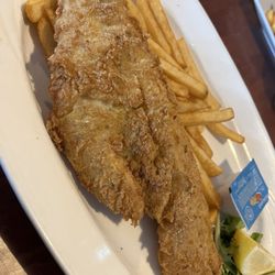 Black Bear Restaurant - Fried haddock