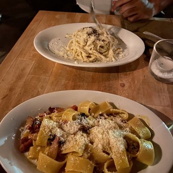 Forza Storico - Carbonara (front) and Cacio e Pepe (back) - Italian Near Me - Atlanta, Georgia