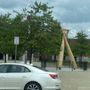 Triple Slugger Sculpture
