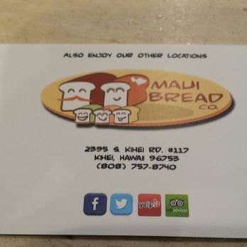 Maui Teriyaki - They also sell bread...... - Hawaiian Near Me - Kihei, Hawaii