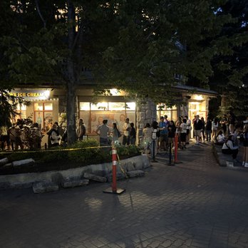 COWS - Lineup at night~ - Ice Cream & Frozen Yogurt Near Me - Whistler, British Columbia COWS - Lineup at night~ - Ice Cream & Frozen Yogurt Near Me - Whistler, British Columbia