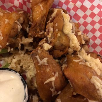 The Corner Pocket - Garlic Parmesan wings - New American Near Me - Portage, Wisconsin The Corner Pocket - Garlic Parmesan wings - New American Near Me - Portage, Wisconsin