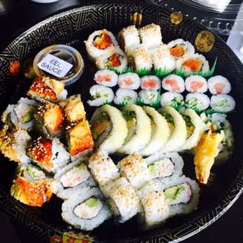 Sango Sushi - Big Eye sushi platter. 42 pieces for $30. Yum! - Japanese Near Me - Laguna Niguel, California