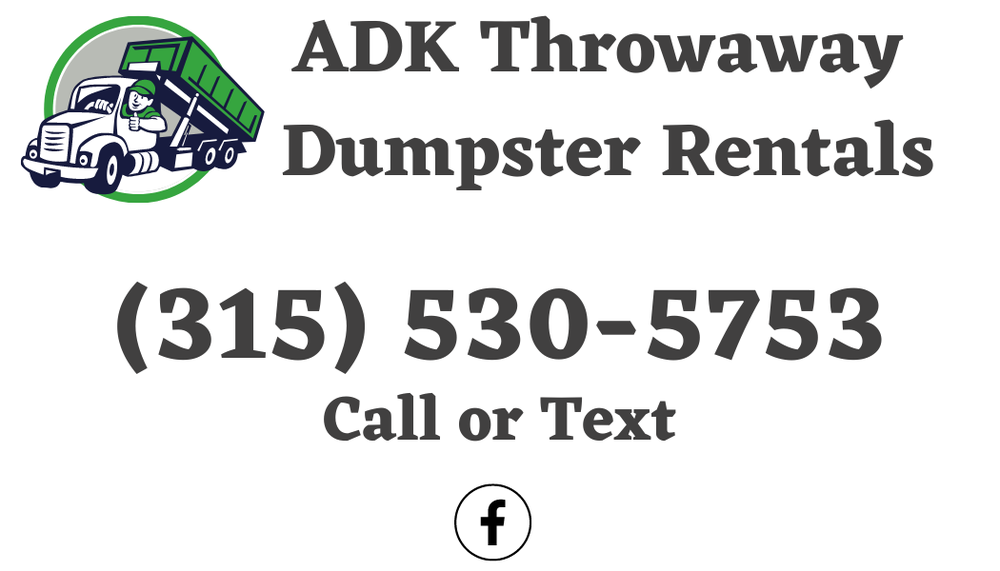 ADK THROWAWAY DUMPSTER RENTALS Updated September 2024 Saint