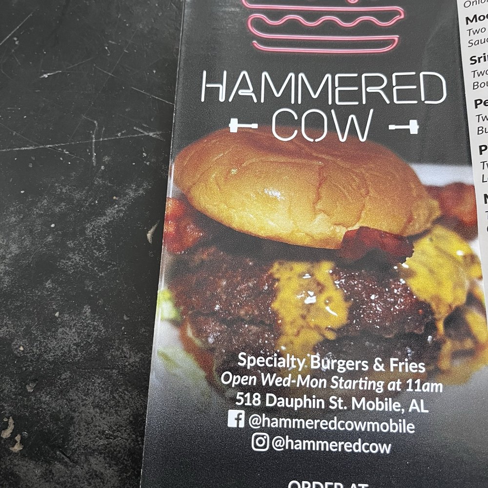 Hammered Cow - Burgers Near Me - Mobile, Alabama