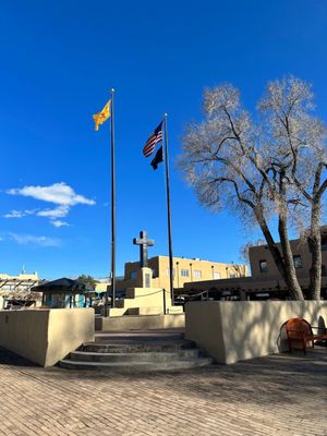 Taos Plaza by null