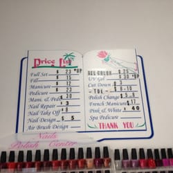 Nail City - Price list.
