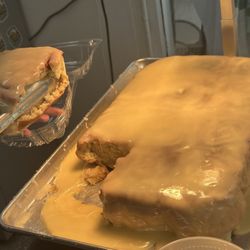 Just baked fresh out of the oven