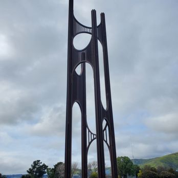 Wind Harp Tower - Sculpture - Landmarks & Historical Buildings Near Me - South San Francisco, California Wind Harp Tower - Sculpture - Landmarks & Historical Buildings Near Me - South San Francisco, California