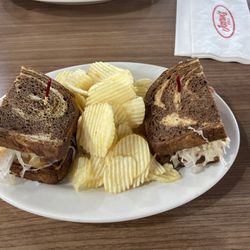 Jason's Deli - Reuben sandwich.