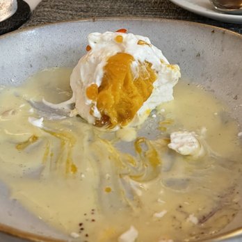 Umi By Vikram Garg - Not a great picture, but wanted to show the inside of the meringue. - Seafood Near Me - Honolulu, Hawaii Umi By Vikram Garg - Not a great picture, but wanted to show the inside of the meringue. - Seafood Near Me - Honolulu, Hawaii