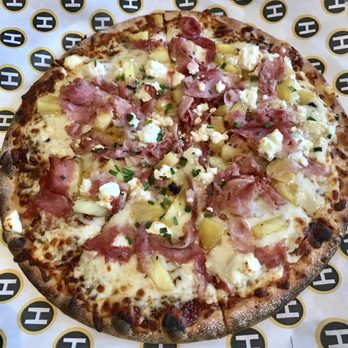 Hinterland Brewery - Hawaiian on a gluten free crust (no jalapeños) - New American Near Me - Green Bay, Wisconsin Hinterland Brewery - Hawaiian on a gluten free crust (no jalapeños) - New American Near Me - Green Bay, Wisconsin