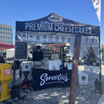 Sweetie's Cheesecakes - Pop-up tent from arts goggle - Desserts Near Me - Fort Worth, Texas Sweetie's Cheesecakes - Pop-up tent from arts goggle - Desserts Near Me - Fort Worth, Texas